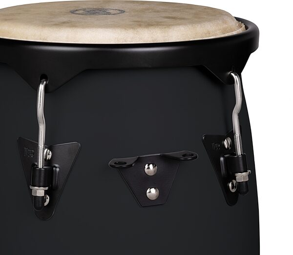 Latin Percussion Discovery Conga Set, Onyx, 10 inch and 11 inch, Action Position Back