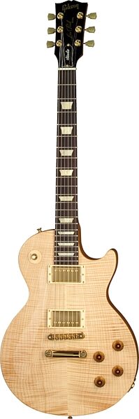 Gibson Les Paul Studio Premium Plus Electric Guitar (with Case), Natural