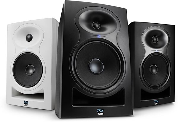 Kali Audio LP-6 V2 Powered Studio Monitor, White, Single Speaker, Action Position Back