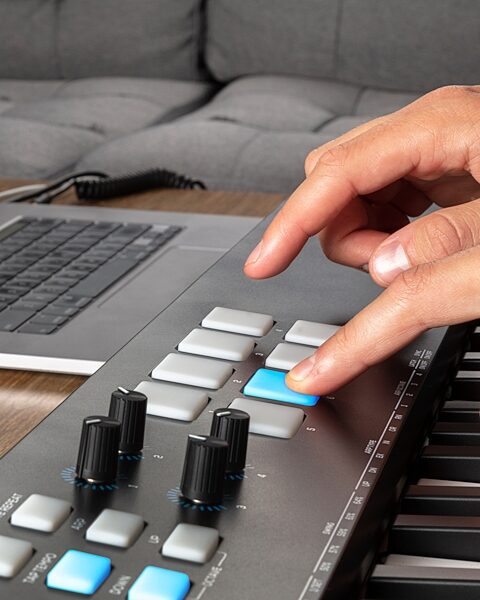 Alesis V61 MKII USB MIDI Keyboard Controller, 61-Key, New, Main-