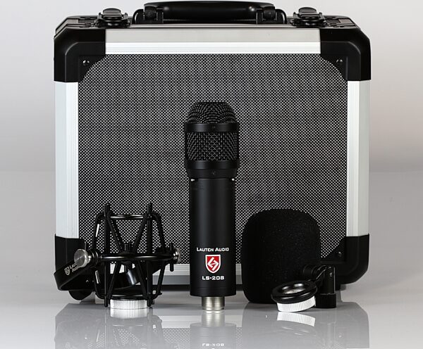 Lauten Audio LS-208 Front-Address Condenser Microphone, New, Boxshot Front