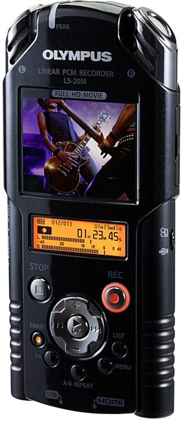 Olympus LS-20M Handheld HD Audio and Video Recorder, Main