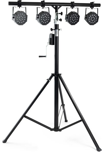 On-Stage LS9900B Crank-Up Lighting Stand, New, Angled Front