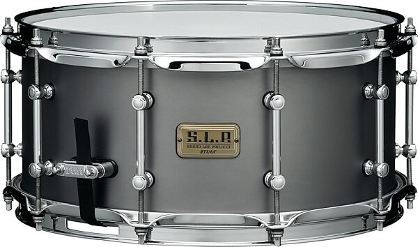 Tama SLP Sonic Stainless Steel Snare Drum, Action Position Back