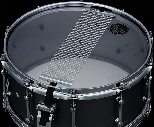 Tama SLP Sonic Stainless Steel Snare Drum, Action Position Back