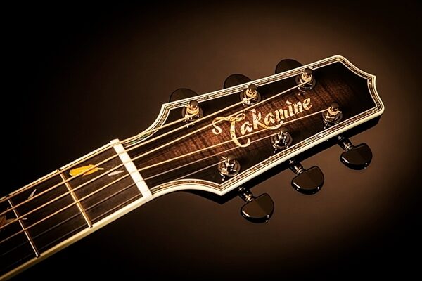 Takamine LTD2014 Cutaway Acoustic-Electric Guitar, Glamour View 3