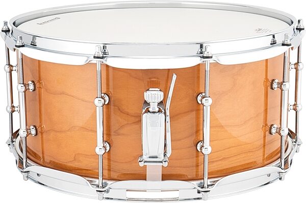 Ludwig Universal Wood Snare Drum, Cherry, 6.5x14&quot;, LU6514CH, Action Position Back
