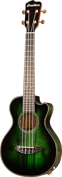 Breedlove Luau Tenor CE Acoustic-Electric Ukulele, Action Position Back