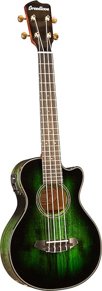 Breedlove Luau Tenor CE Acoustic-Electric Ukulele, Action Position Back