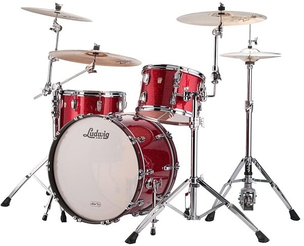 Ludwig Classic Maple FAB 3 Drum Shell Kit, 3-Piece, main