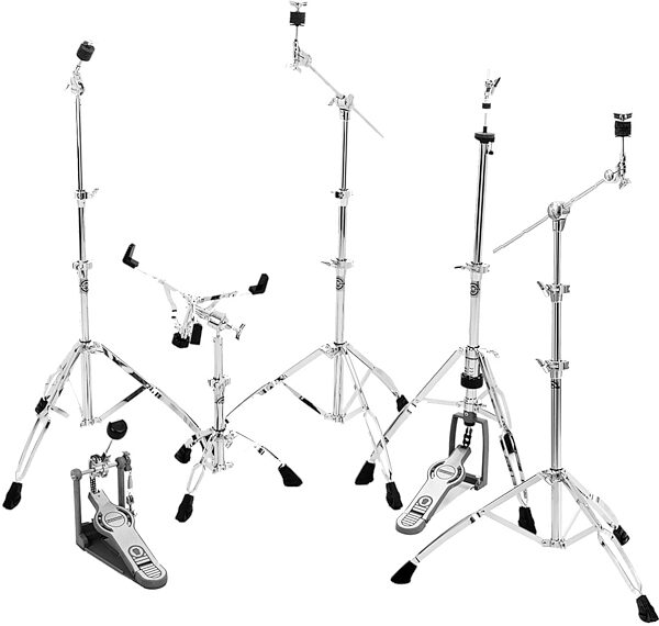 Ludwig Atlas Standard Double Braced Hardware Pack, Hi-Hat, Snare, Cymbal, Bass Pedal, MBS x2, pack