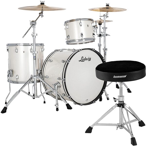 Ludwig LN34233TX Neusonic FAB 3-Piece Drum Shell Kit, pack