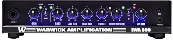 Warwick LWA500 Bass Amplifier Head (500 Watts), Main