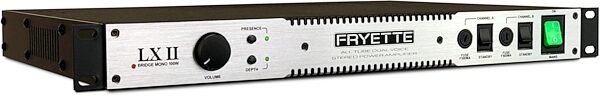 Fryette LX II Stereo Tube Guitar Power Amplifier (2x50 Watts), New, Angle