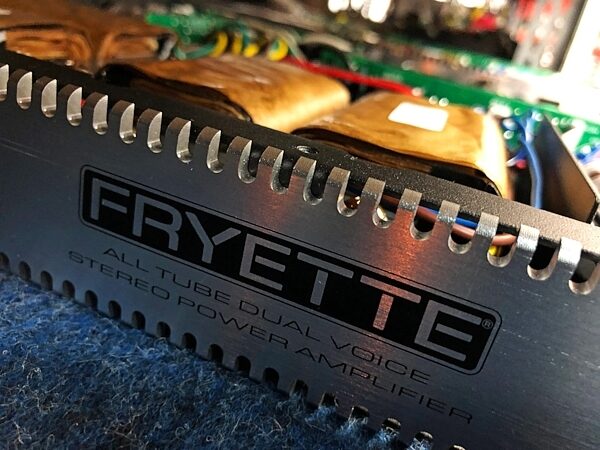Fryette LX II Stereo Tube Guitar Power Amplifier (2x50 Watts), New, Front Panel