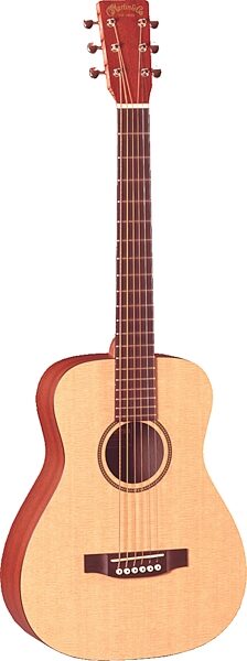 Martin LXME Little Martin Acoustic-Electric Guitar (with Gig Bag), Main