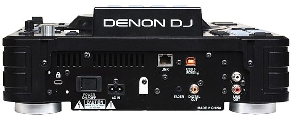 Denon SC2900 Digital Controller and DJ Media Player, Rear