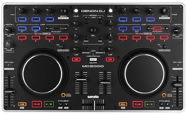 Denon DN-MC2000 Serato DJ Controller, Main