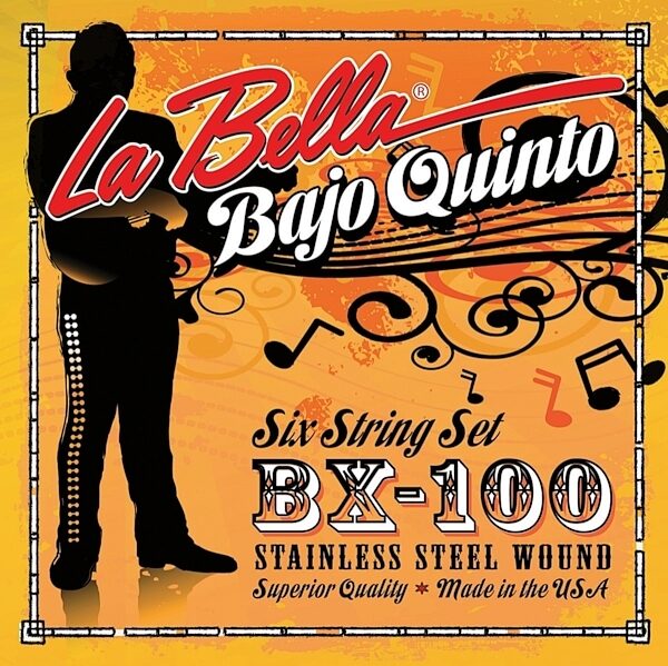 La Bella BX100 Bajo Quinto String Pack, Main