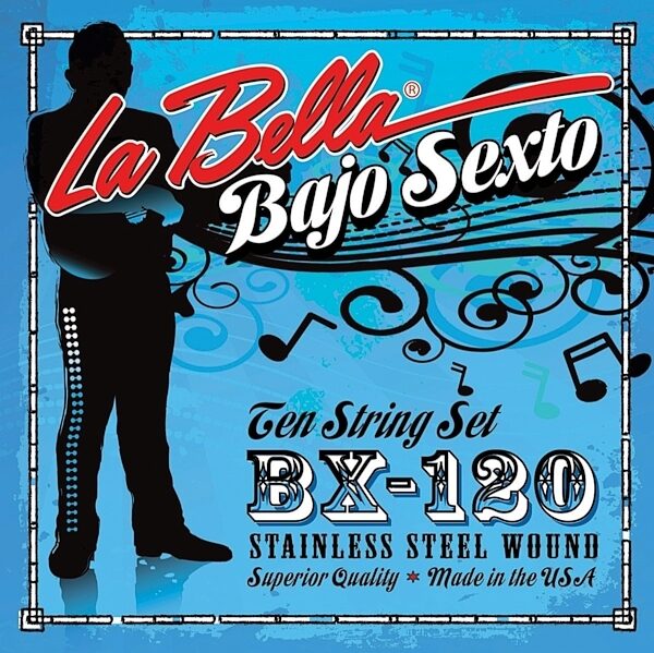 La Bella BX120 Bajo Sexto String Pack, Main