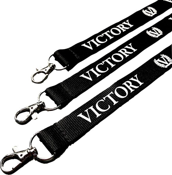 Victory Lanyard, New, Action Position Back