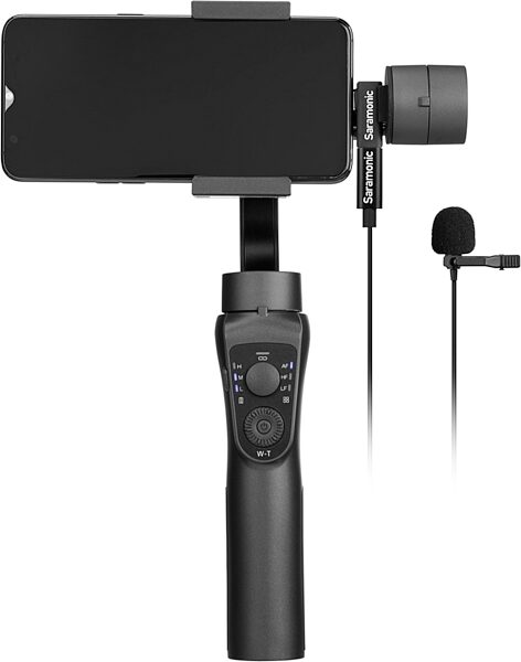 Saramonic LavMicro U3A Lavalier Microphone with USB-C Connector, Action Position Front