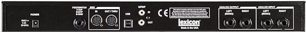 Lexicon MX200 Dual Reverb Effects Processor with USB, Rear