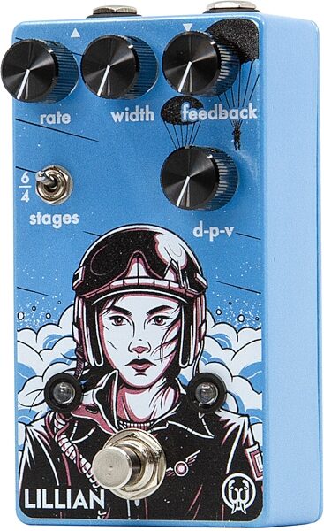Walrus Audio Lillian Analog Phaser Pedal, New, Action Position Back