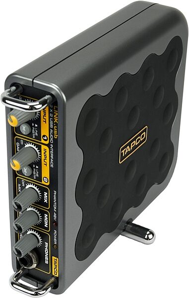 Tapco by Mackie Link.USB 2-Channel USB Audio Interface, Alternate Standup Left