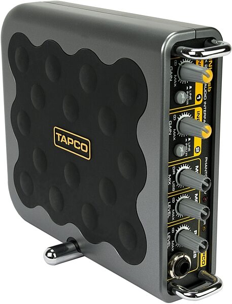 Tapco by Mackie Link.USB 2-Channel USB Audio Interface, Standup Right