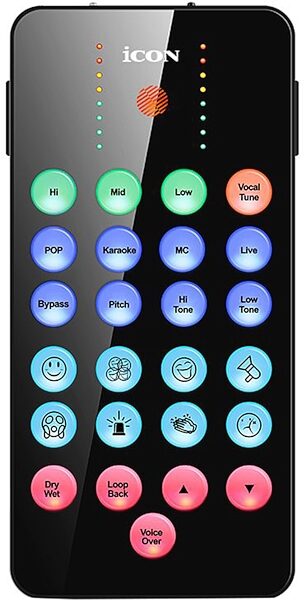 Icon LivePod Plus Vocal Effects Processor for Live Streaming Bundle with Microphone, Overstock Sale, Front