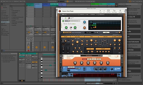 Reason 11 Suite Music Production Software, Action Position Back