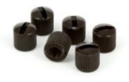 Tronical Lock Nuts (Set of 6), Black