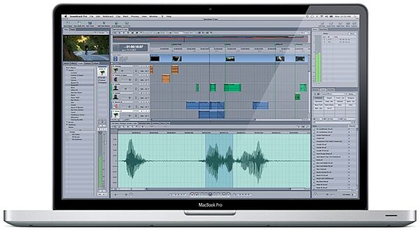 Apple Logic Studio Music Production Software (Macintosh), Screenshot - Soundtrack
