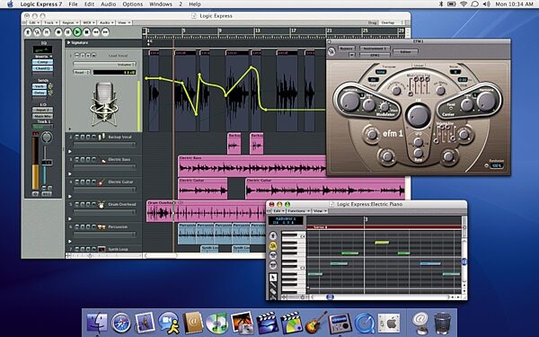 Apple Logic Express Music Production Software (Macintosh), Screenshot 2