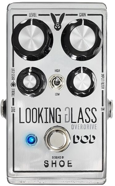 DOD Looking Glass Dual Gain Overdrive and Boost Pedal, Warehouse Resealed, Main
