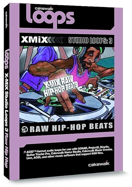 Cakewalk Software X Mix Studio Loops 3 Raw Hip Hop Library, Main