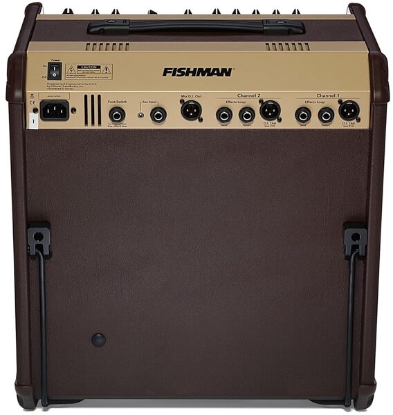 Fishman Loudbox Performer Acoustic Guitar Amplifier (180 Watts, 1x8"), Back