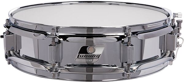Ludwig LRS313ST Steel Shell Piccolo Snare Drum, Action Position Back