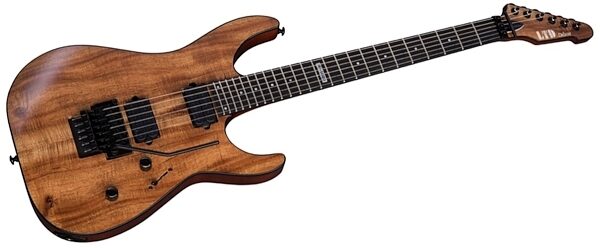 ESP LTD M1000 Koa Limited Edition Electric Guitar, Angle