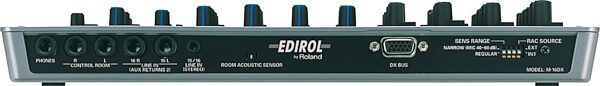 Edirol M16DX 16-Channel Digital Mixer, Mixer Back