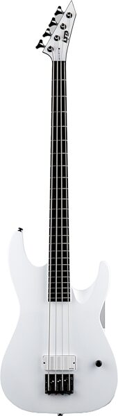 ESP LTD M-4 Arctic Metal Electric Bass Guitar, New, Action Position Back