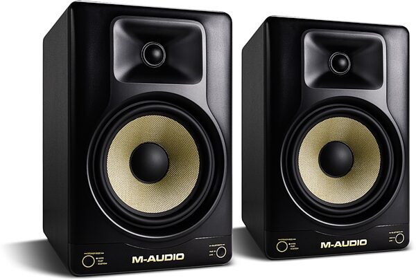 M-Audio Forty Eighty Powered Studio Monitor, Single Speaker, Action Position Back