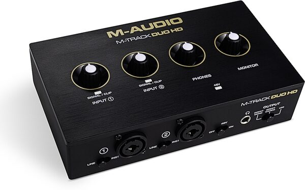 M-Audio M-Track Duo HD Producer Pack, New, Action Position Back