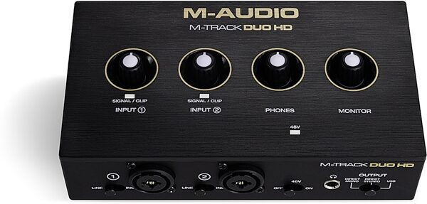 M-Audio M-Track Duo HD Producer Pack, New, Action Position Back