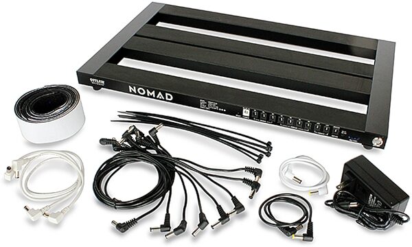 Outlaw Effects Nomad M128 Rechargeable Pedalboard, Action Position Back