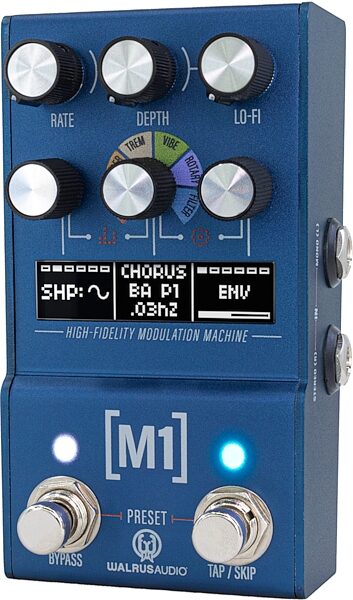 Walrus Audio Mako Series MKII M1 High-Fidelity Modulation Pedal, New, Action Position Back