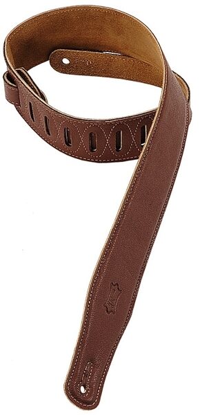 Levy's M26GF Padded Garment Leather Guitar Strap, Main