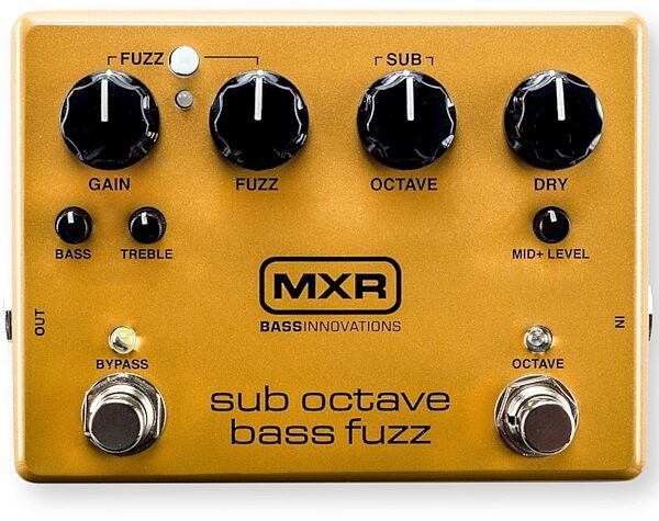 MXR M287 Sub Octave Bass Fuzz Pedal, Main
