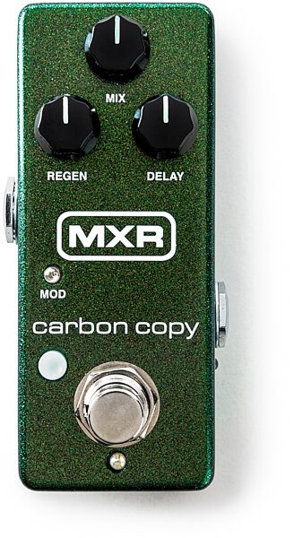 MXR M299 Carbon Copy Mini Analog Delay Pedal, New, Action Position Back